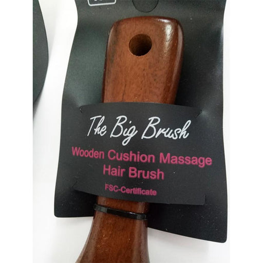 The Big Brush - Wooden Cushion Massage Hair Brush-Hair Brush-The Big Brush-eshopping